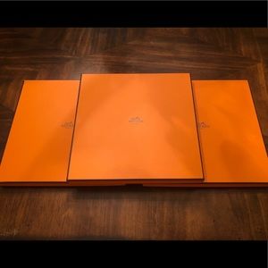Hermes Small Scarf Boxes